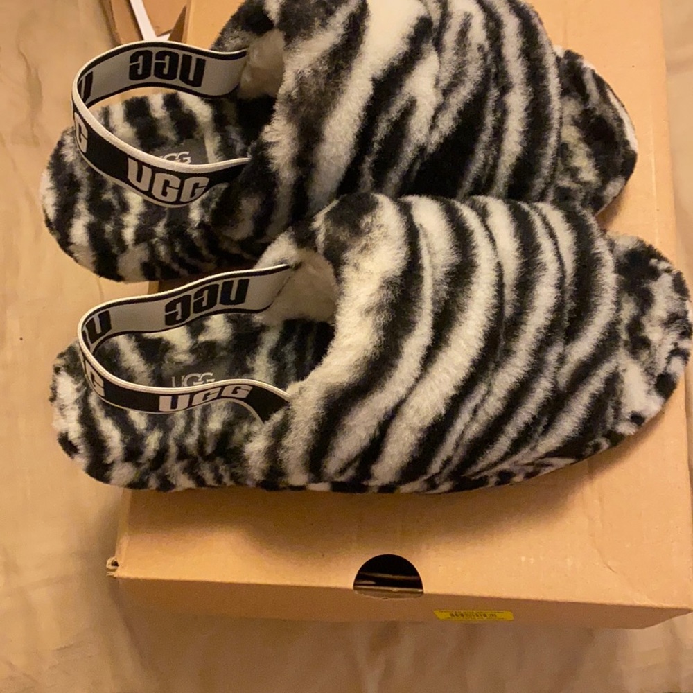 Ugh zebra slippers